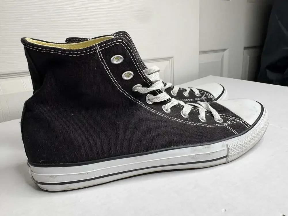 Converse Chuck Taylor All Star High Top Black Canvas Shoes